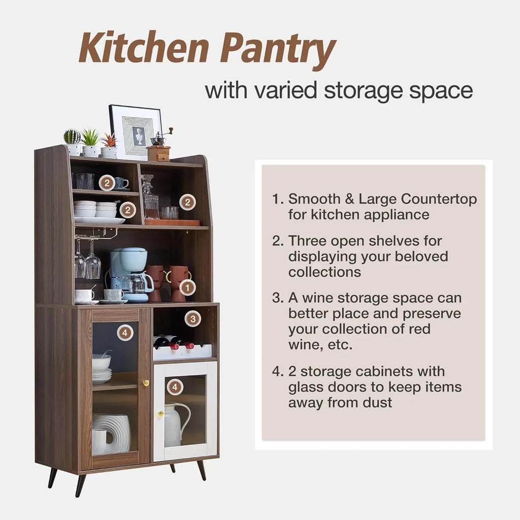 Mix and with Cabinet Cabinet Cabinets Dining Kitchen Bedroom Locker Living Locker TJUNBOLIFE Multifunctional Room Home Shelves Rack Locker Cabinet Wine Cabinet for of Room