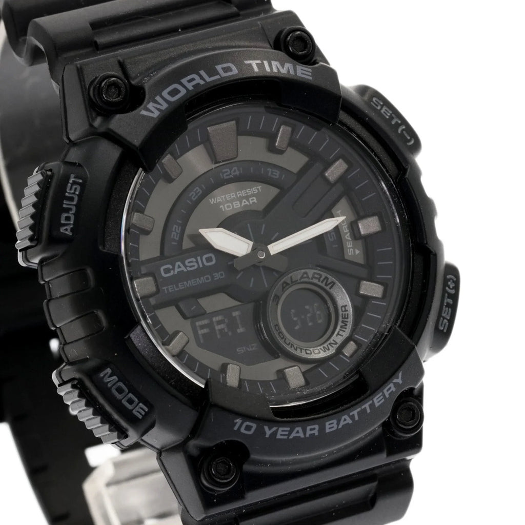 Men's AEQ-110 Casio Watch Pre-Owned (Good) CASIO Stainless Steel/Rubber
