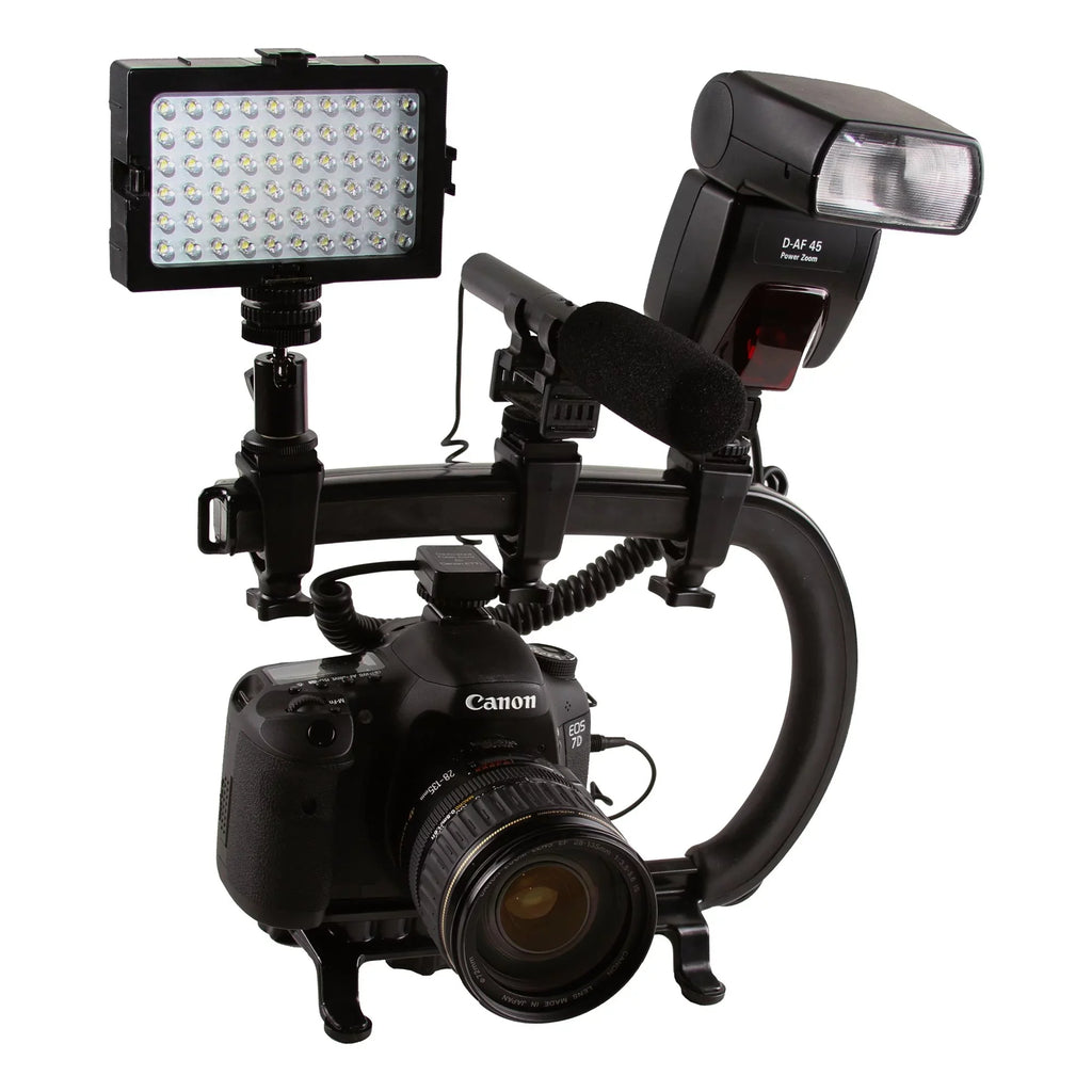 Scorpion Camera Handle Shoe Accessory Original Bonus Caddie with Stabilizer Cam
