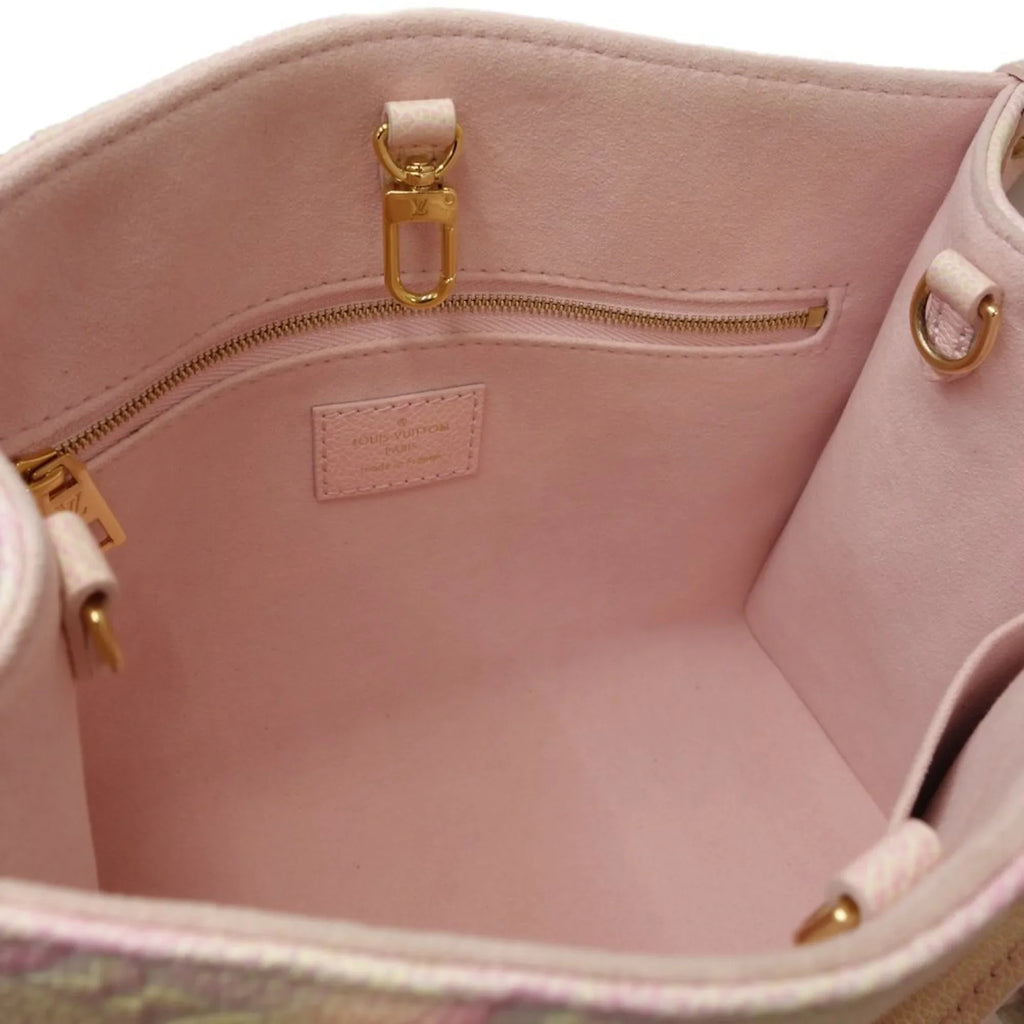 Light VUITTON Pre-Owned Go Empreinte On Handbag (Good) PM the M46168 LOUIS 450088 Pink