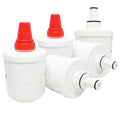 RFG297AARS, - RF268ABRS, DA29-00003G, Refrigerators RSG257AARS, 5-Pack RS2530BBP Filter Samsung for RFG238AARS, Samsung Water RF267AERS, DA29-00003G RFG237AARS, with Compatible Replacement RF266AEPN,