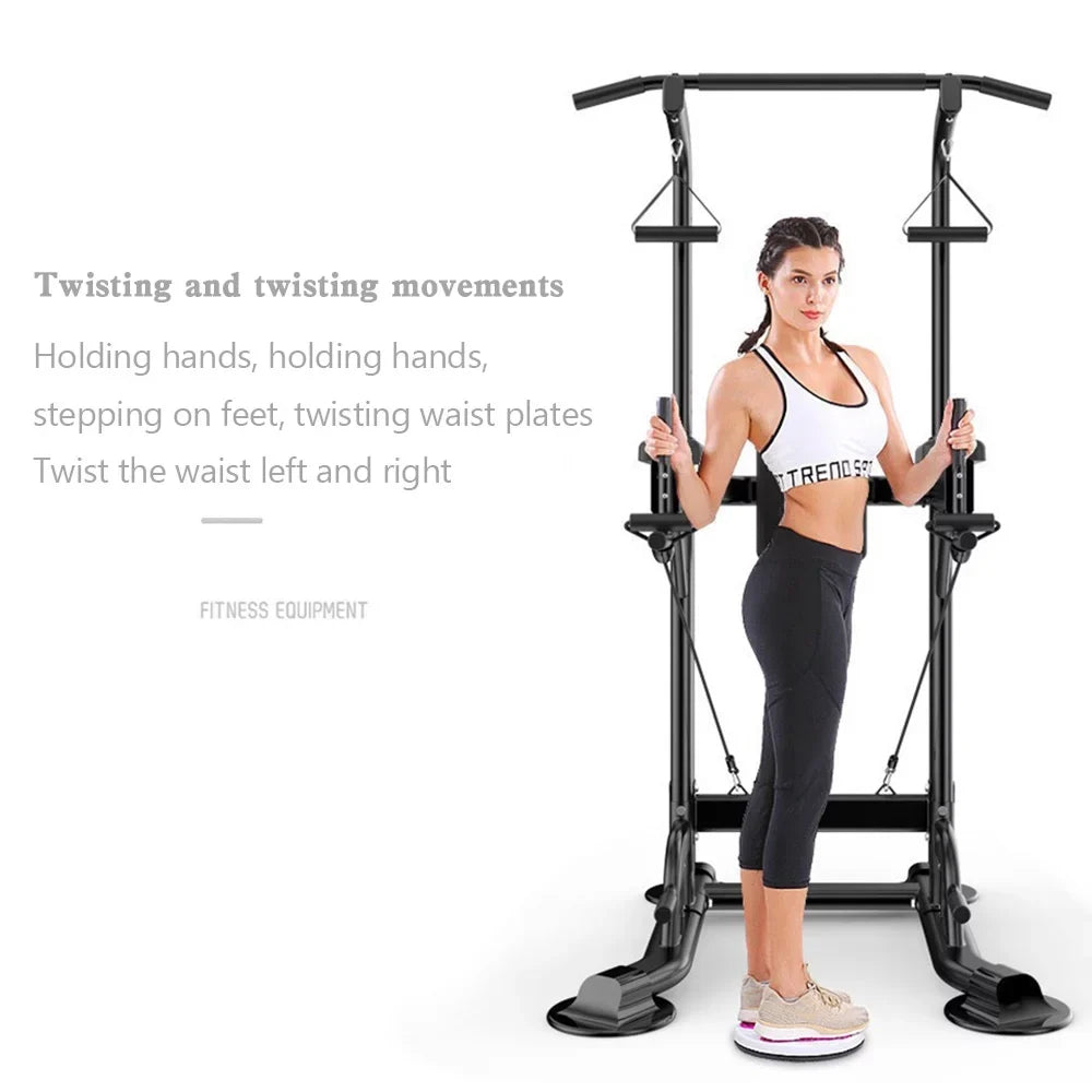 & Stands Training Dip Gym Strength Pull-Up for Tower Bars Power Squat Home Bar