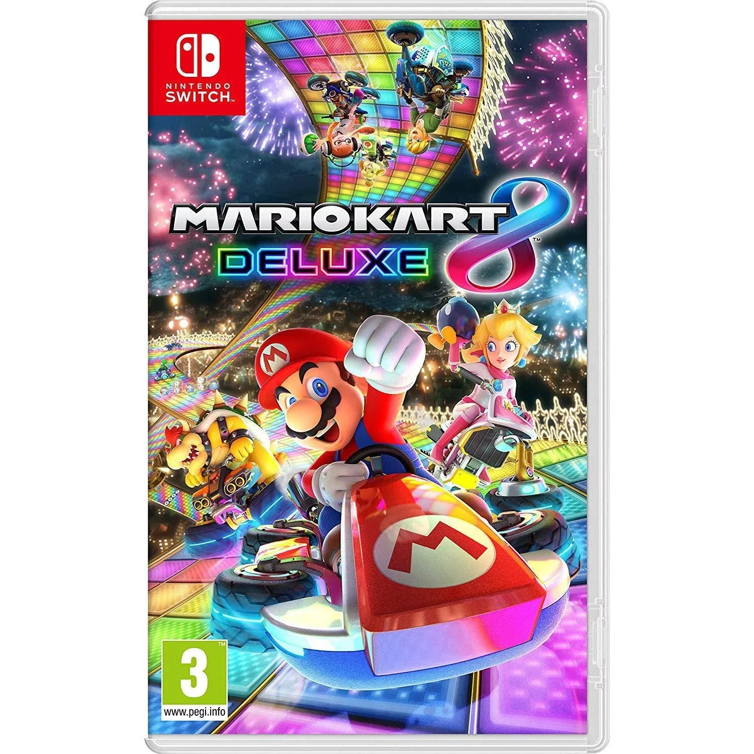 Breath and Switch of Mario Online 3 Wild Deluxe Kart the Console Legend Red 8 and Months Membership Joy-Con, Bundle: Neon Switch with Switch /The of Zelda: Blue 32GB