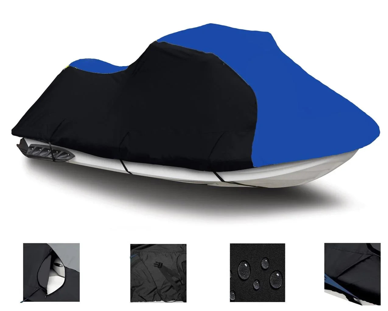 Kawasaki HEAVY-DUTY, 600D 310X 2015 Ultra 2018 SE Compatible / BLUE Cover SKI 2017 2020 for 2014 2019 2016 JET PWC BLACK