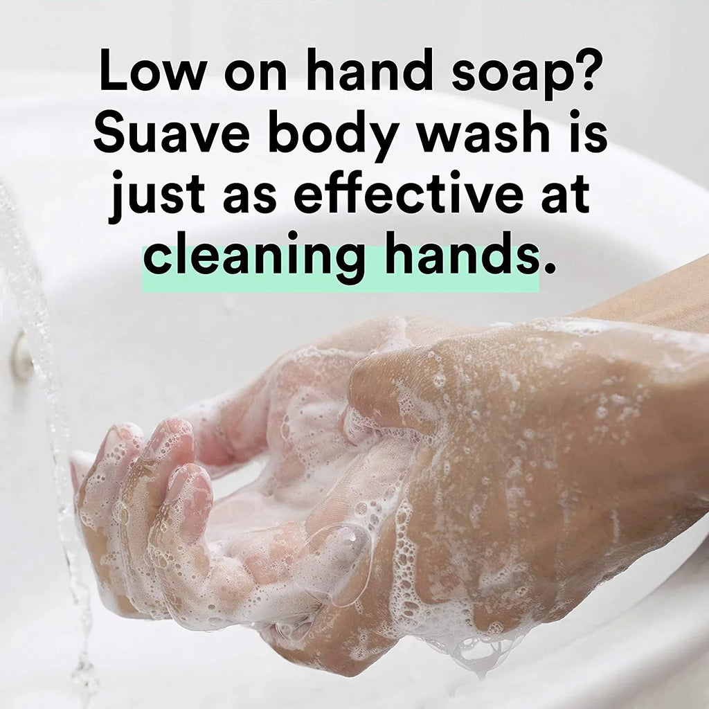 Suave Wash, Body of Ocean 12 oz Naturals 3) (Pack Breeze