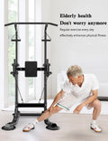 & Stands Training Dip Gym Strength Pull-Up for Tower Bars Power Squat Home Bar