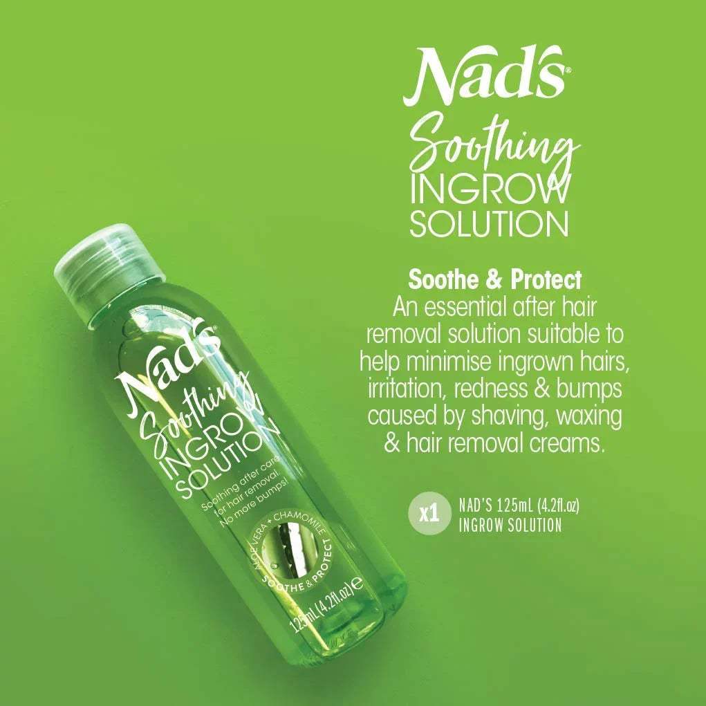 Treatment Burn After Razor Serum & Hair Men ml) Waxing, Ingrown Razor & Use (125 4.2 Women Treatment Solution For - oz Shave, Bumps Nad's Cream