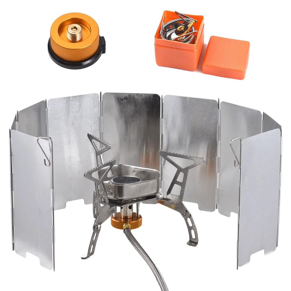 Camping Cooking for Lightweight Outdoor Carry Apexeon Stove to Stove and Kit: Gas Easy - Portable