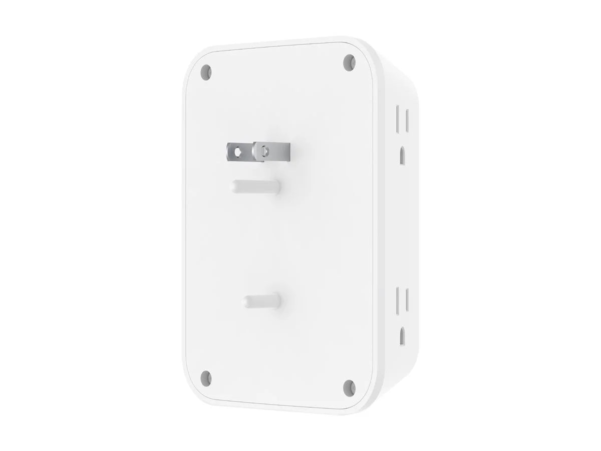 '- output connectors: mountable) Belkin AC 8 (wall Surge protector - -