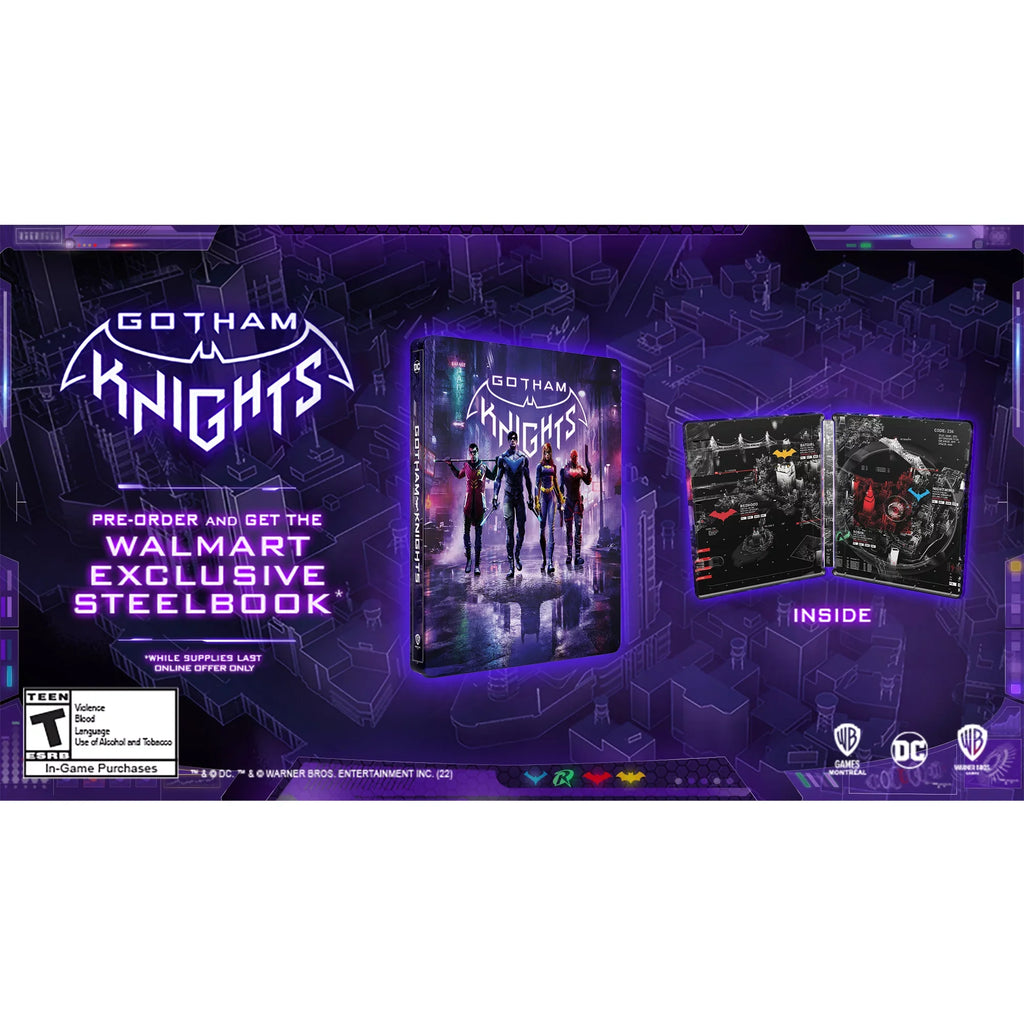 5 Knights - PlayStation Gotham Steelbook + Exclusive
