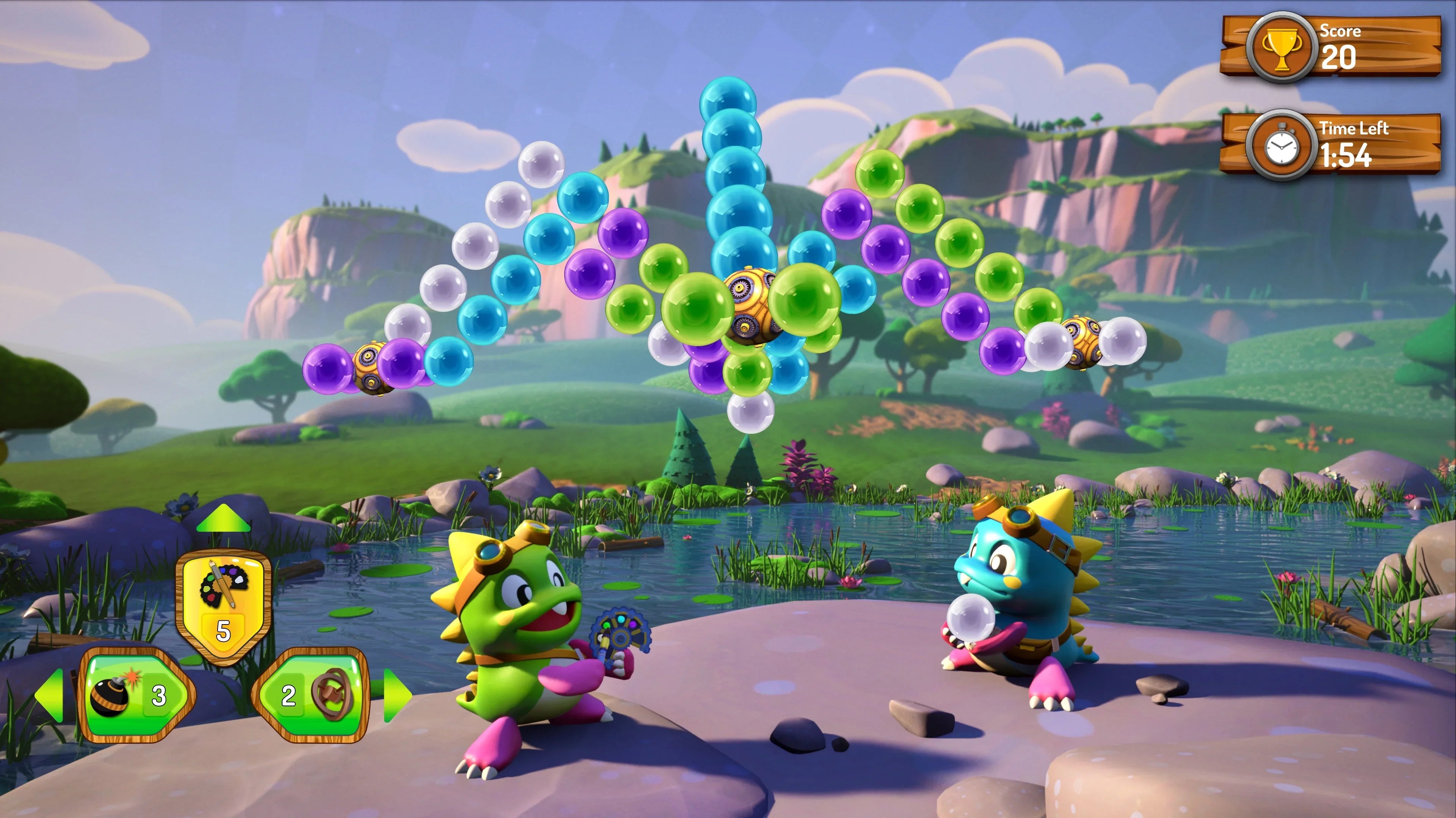 5 3D PlayStation for Bobble Puzzle