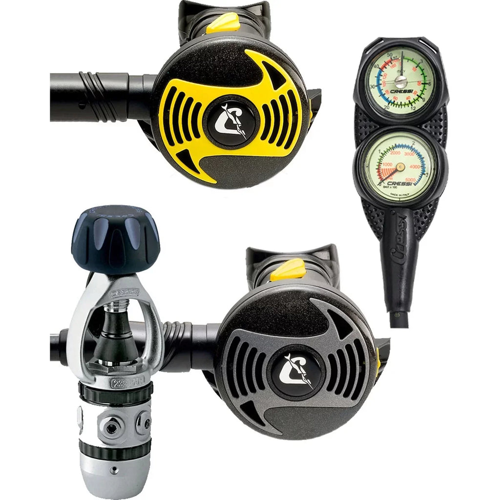 and Octopus Regulator, XS2/AC2 XS 2 Cressi Gauge Cressi Mini