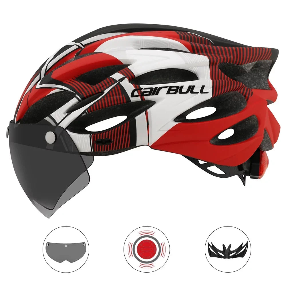 Mountain Road Lens Tomfoto With Equipment Riding Riding Taillight And Brim bike Riding