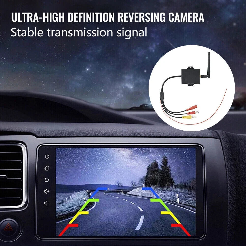 Car Wireless Reversing Stable Easy View Camera Rear Signal, - AV Wifi 50m - Module Camera for to Ideal Transmitter Range