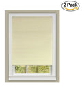 Home Cordless (Set 64-Inch, 2) Achim Furnishings Alabaster Pleated Honeycomb 29 by Shade, of Window