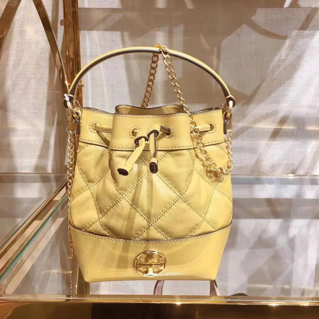 87869 Bag Bucket Willa Shoulder Drawstring 0422 Tory Sunset Golden Mini Burch