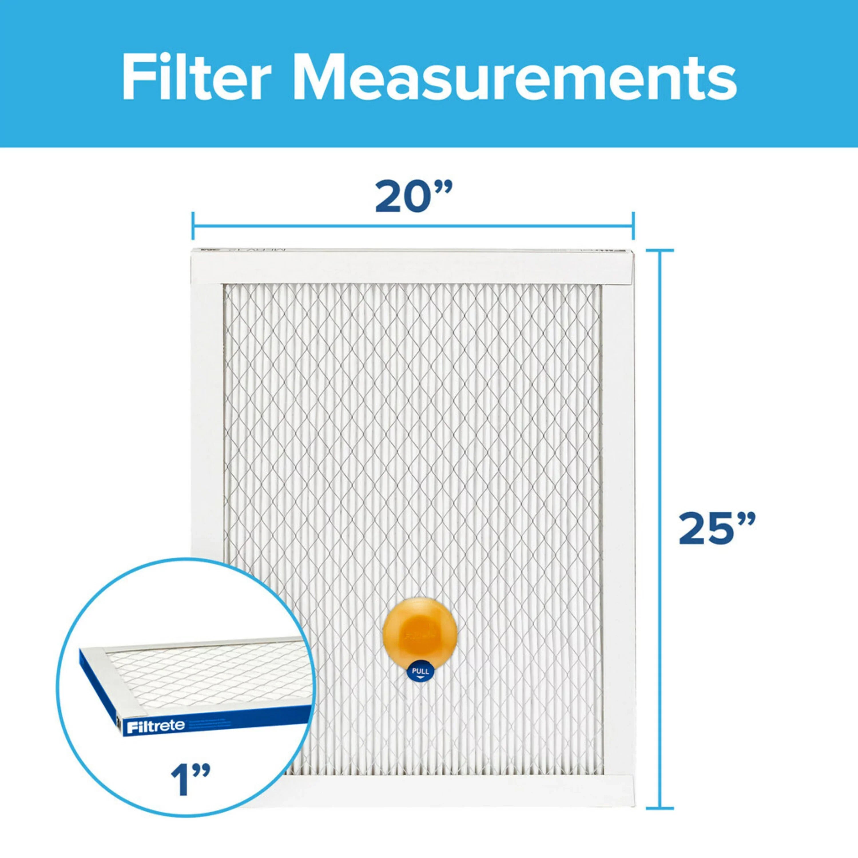 1 Allergen Filter, 1 & HVAC inch MPR, Home x and Premium Air Pollutants Furnace x Filter Filtrete 25 2200 20 Smart