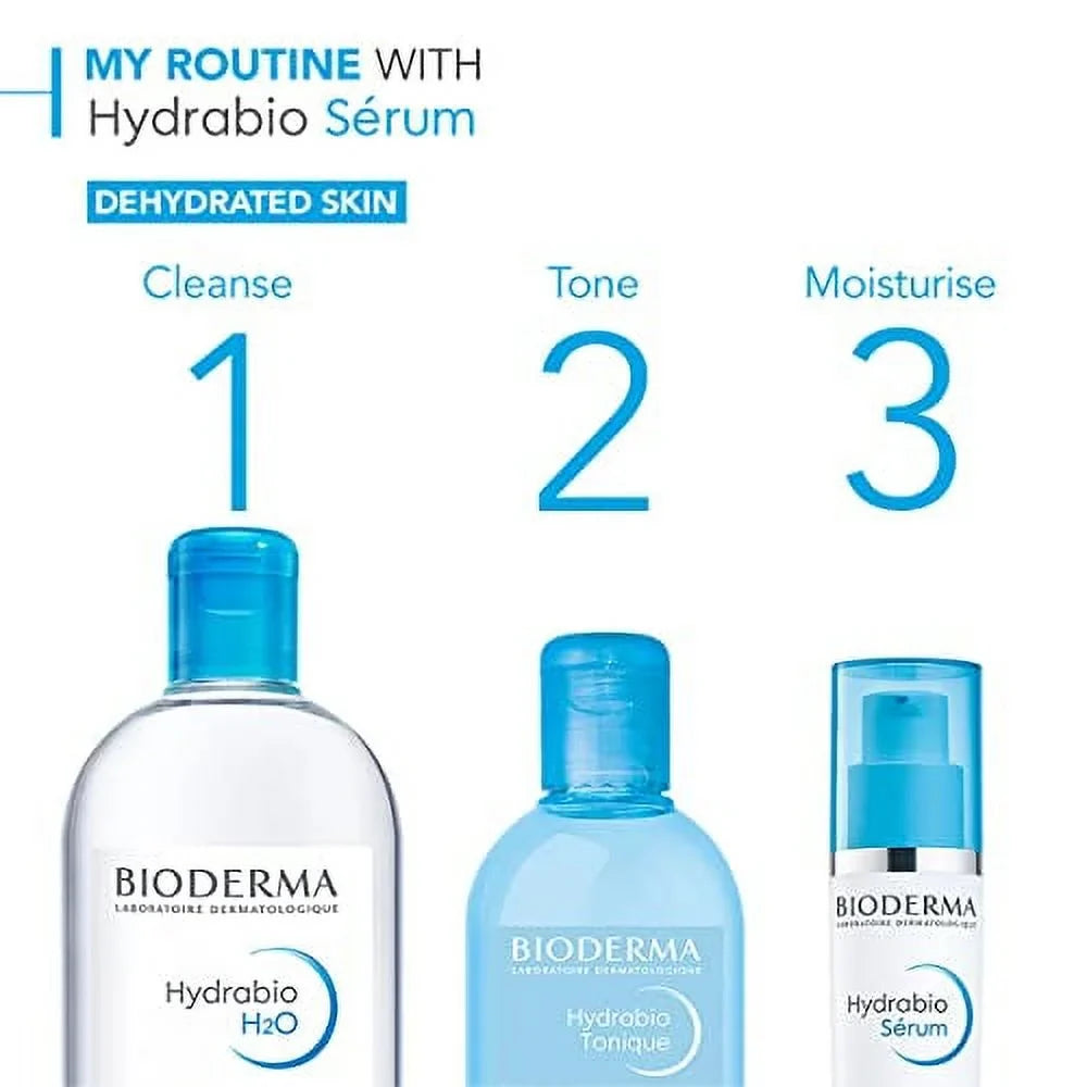 Facial Hydrating Serum Moisturising 1.3oz Dehydrated Serum Bioderma Serum Skin Sensitive Hydrabio for