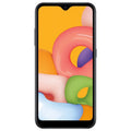 Smartphone Samsung Galaxy Black 4G A01 Net10 16GB (Refurbished) Prepaid 5.7" LTE Restored