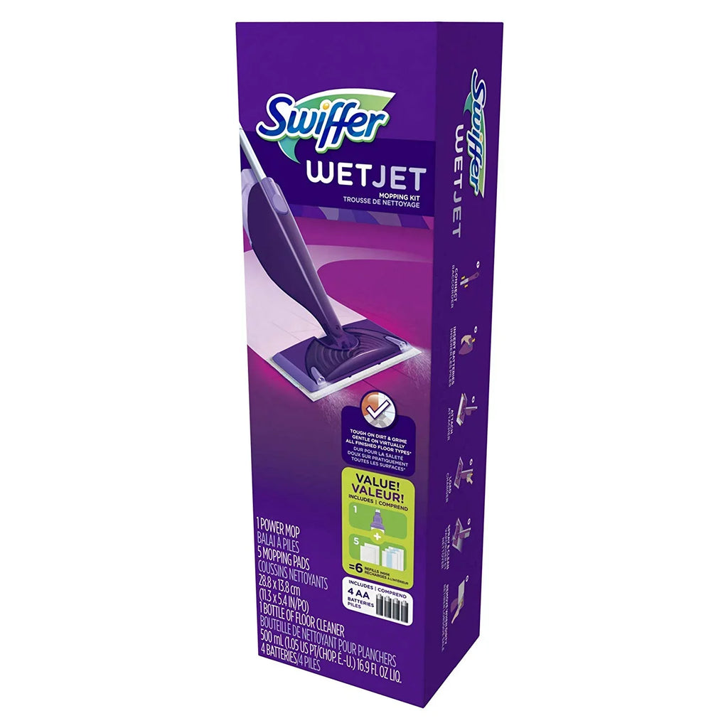 Swiffer oz 16.9 Spray Mop WetJet Starter Kit, fl