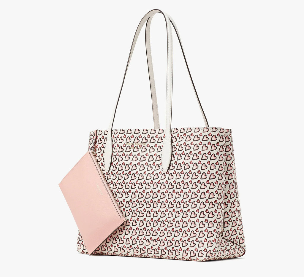 Fancy Day Hearts All Large Tote