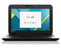 N22 Restored 11.6" LCD 4GB Lenovo Chromebook Series Black 80SF (Refurbished) in Display 16GB