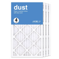 Furnace HVAC in Air Made Filter, AIRx AC 8 Pleated the MERV 14x25x1 Air Filters Dust 4-Pack, Filter USA
