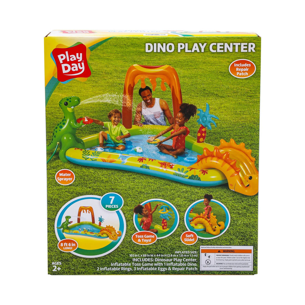 Day Play and Dino Center, Up, Inflatable 2 Ages Play Unisex