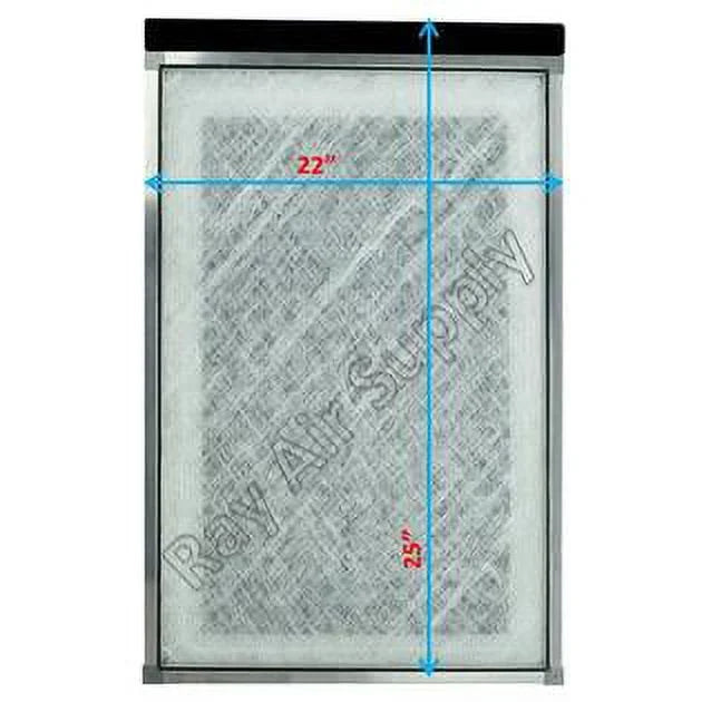 Cleaner Refills 22x25 WHITE Compatible with Pads SUPPLY (3 22x25 Filter Replacement Pack) Air Guard MicroPower RAYAIR