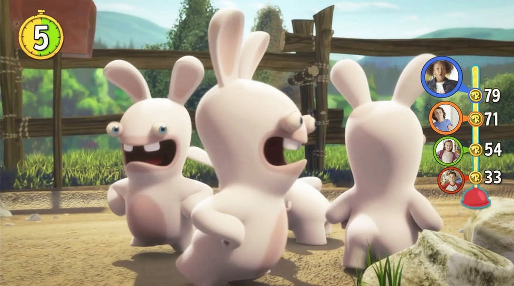 Ubisoft, Invasion, Rabbids XBOX 360, 887256301750
