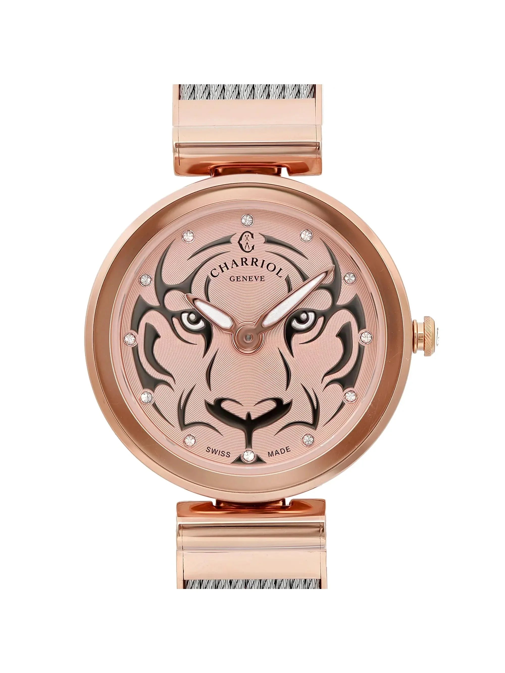 (Like Ladies Steel Forever New) Watch Pre-owned Tiger Charriol FE32.102.029