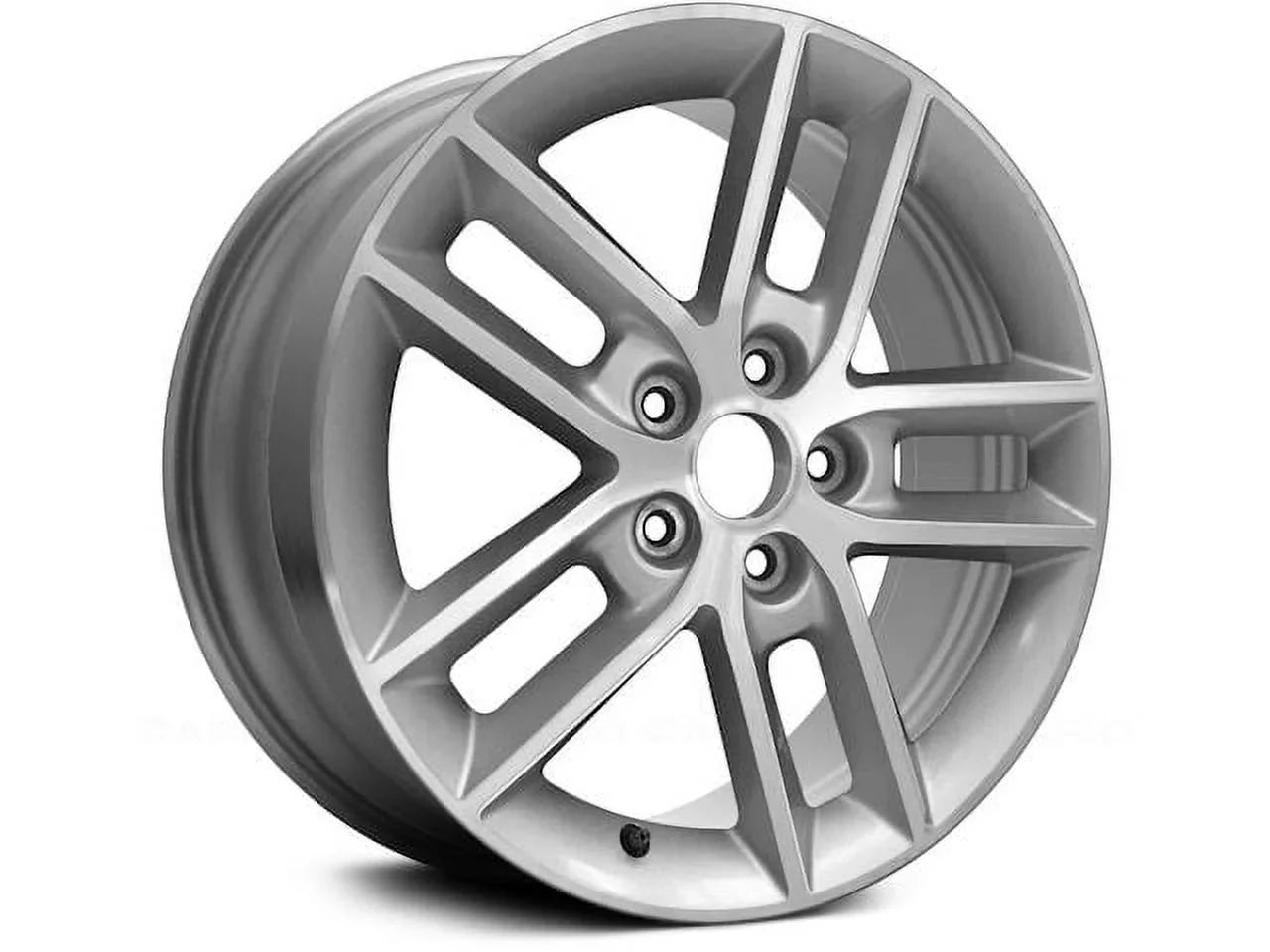 Wheel with 2008 Silver Impala 18 2009 and 7 2010 Machined 2011 Aluminum Chevy 2013 x - Compatible Inch - - - 2012