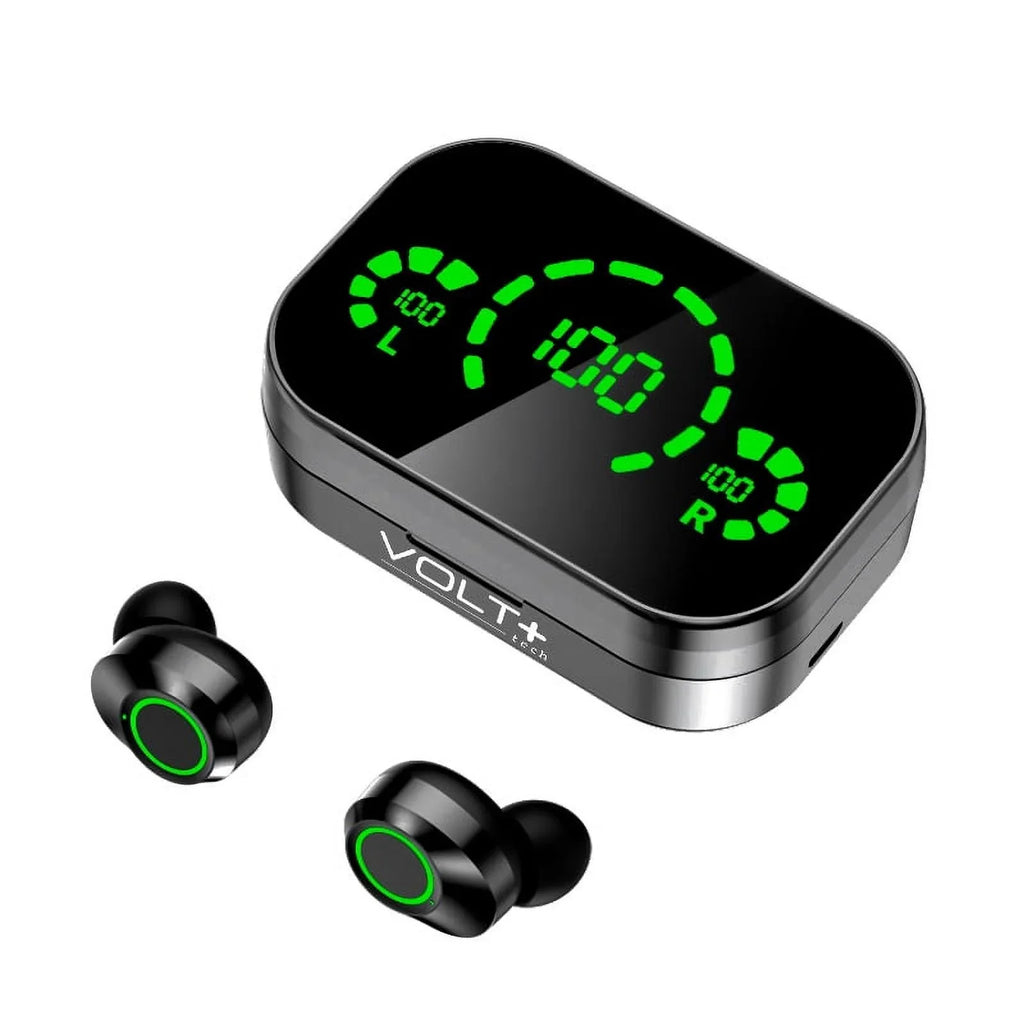 V5.3 S22+/ Mic(Black) /Noise IPX3 Pro Samsung Wireless LED with your & BlueTooth Galaxy Sweatproof & Water Compatible Quad 5G/Plus/Ultra Earbuds Reduction