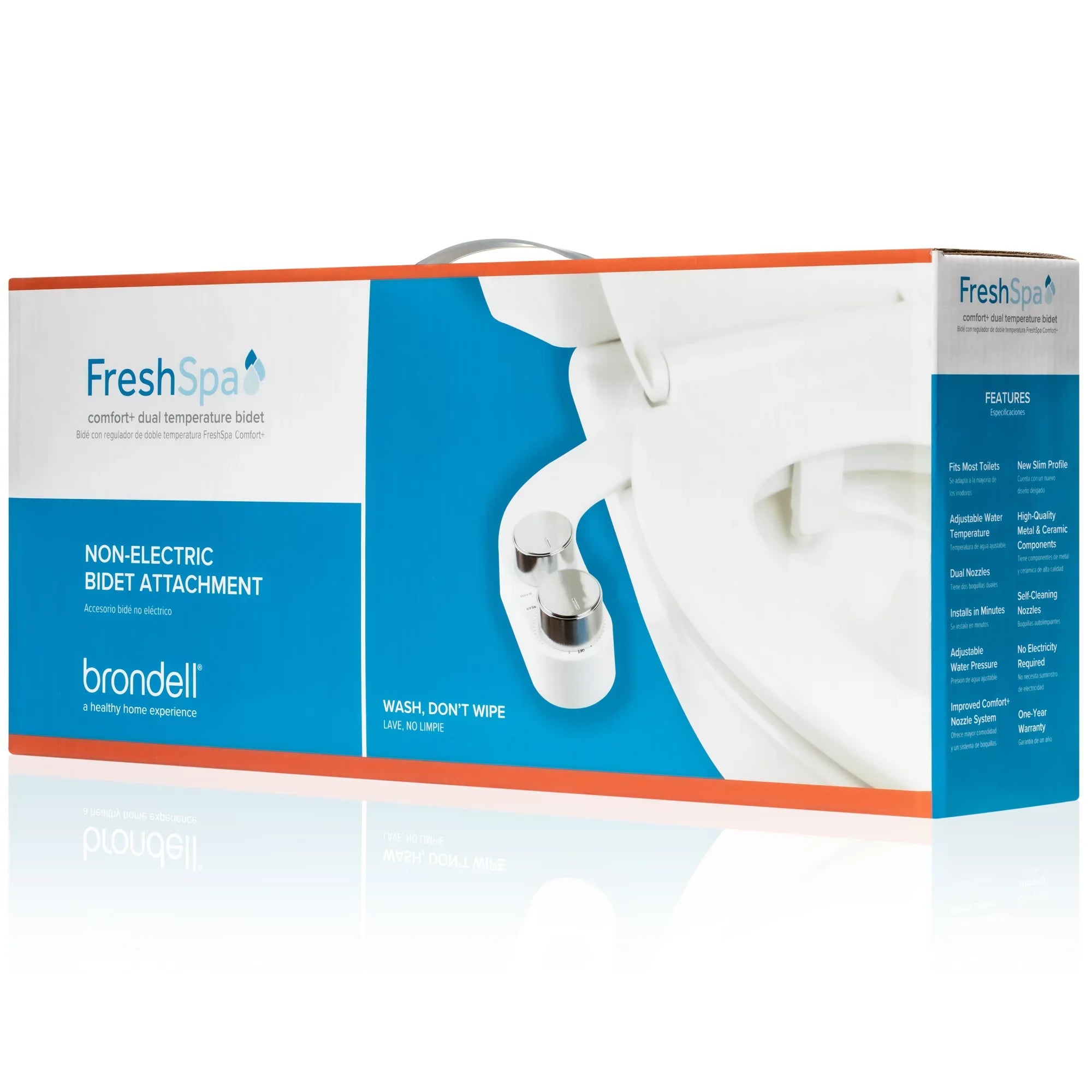 Freshspa Nozzles Temp Dual Bidet Dual Comfort+ Brondell Attachment