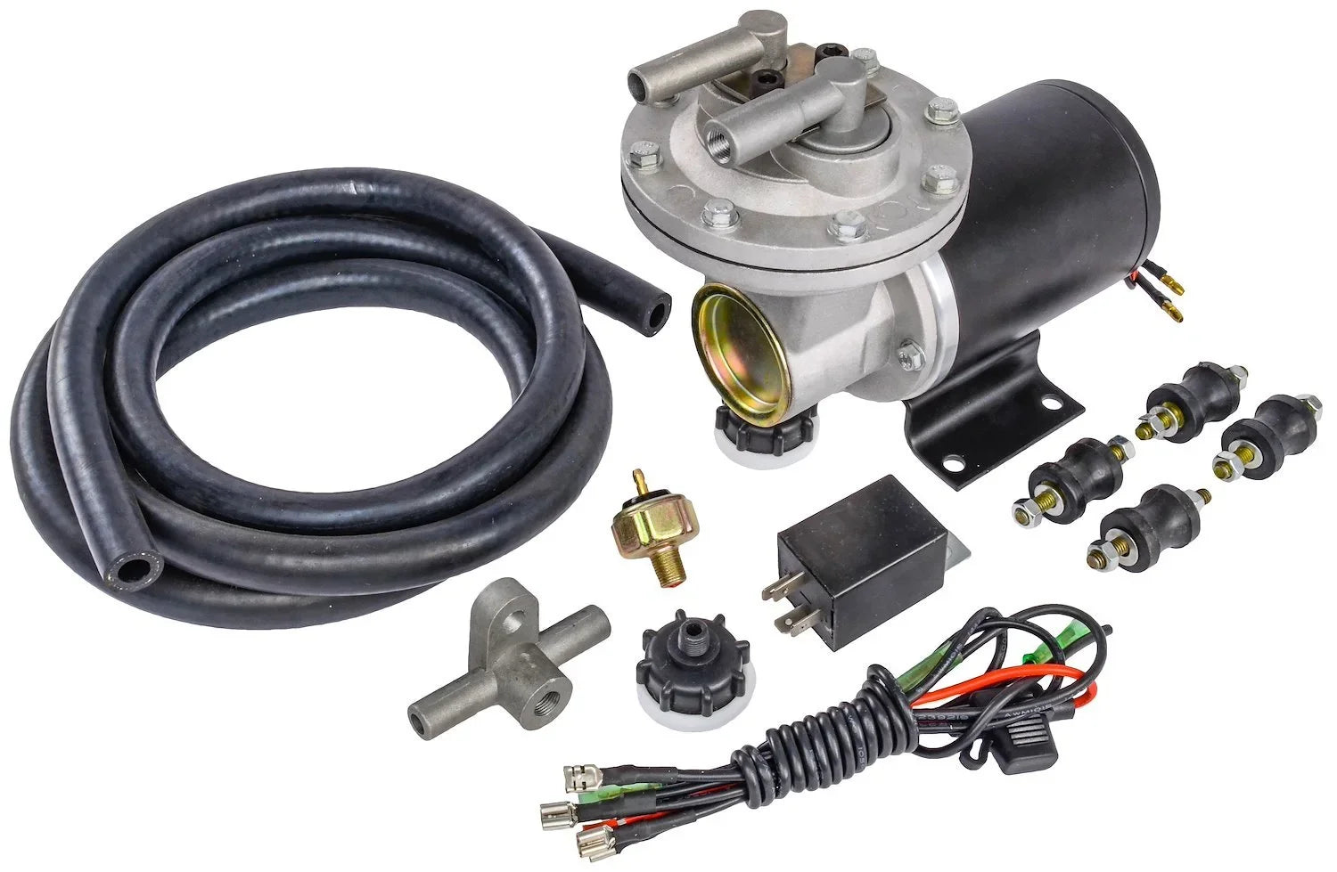 Kit Includes: in. to Electric 63016 Pump JEGS Pump in. 22 Vacuum Vacuum 18 (Hg)