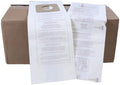 U6 Vacuum Filtration Count U3 Standard 291722B U Bulk Bags 100 Panasonic