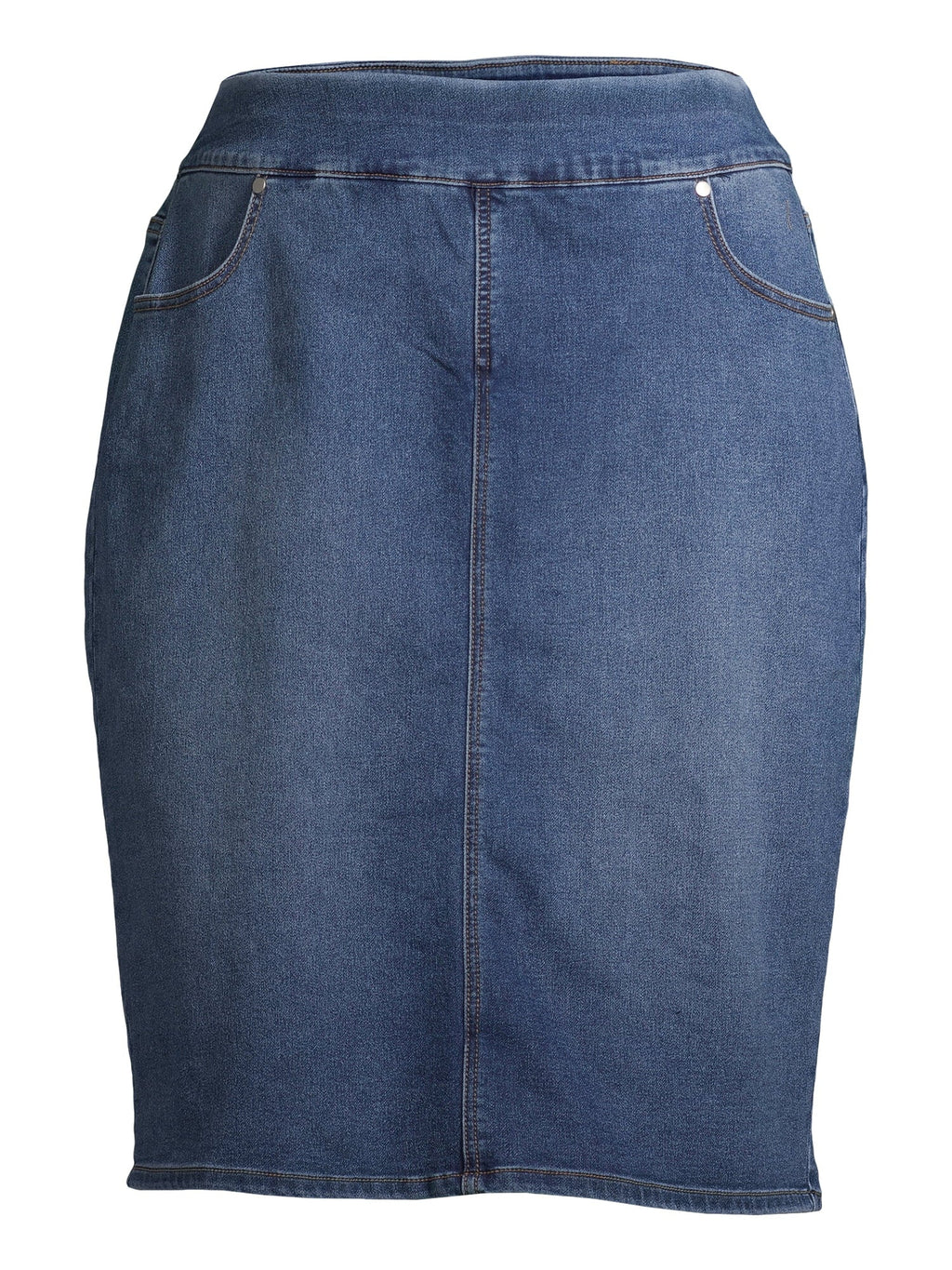 Ford Plus Pull-On Denim Women's Alivia Size Skirt