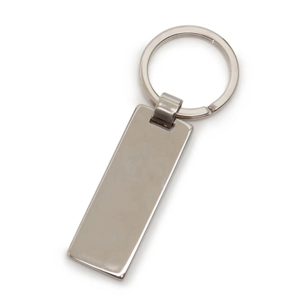Keychain Keyring Rubino 2PS021 Metal Silver Enamel Prada Red