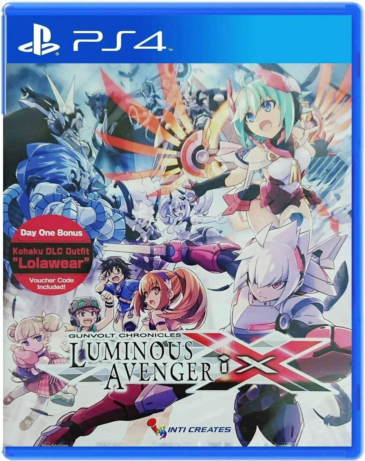4 Chronicles Sony Platformer] - Avenger iX Gunvolt PlayStation NEW [PS4 Luminous