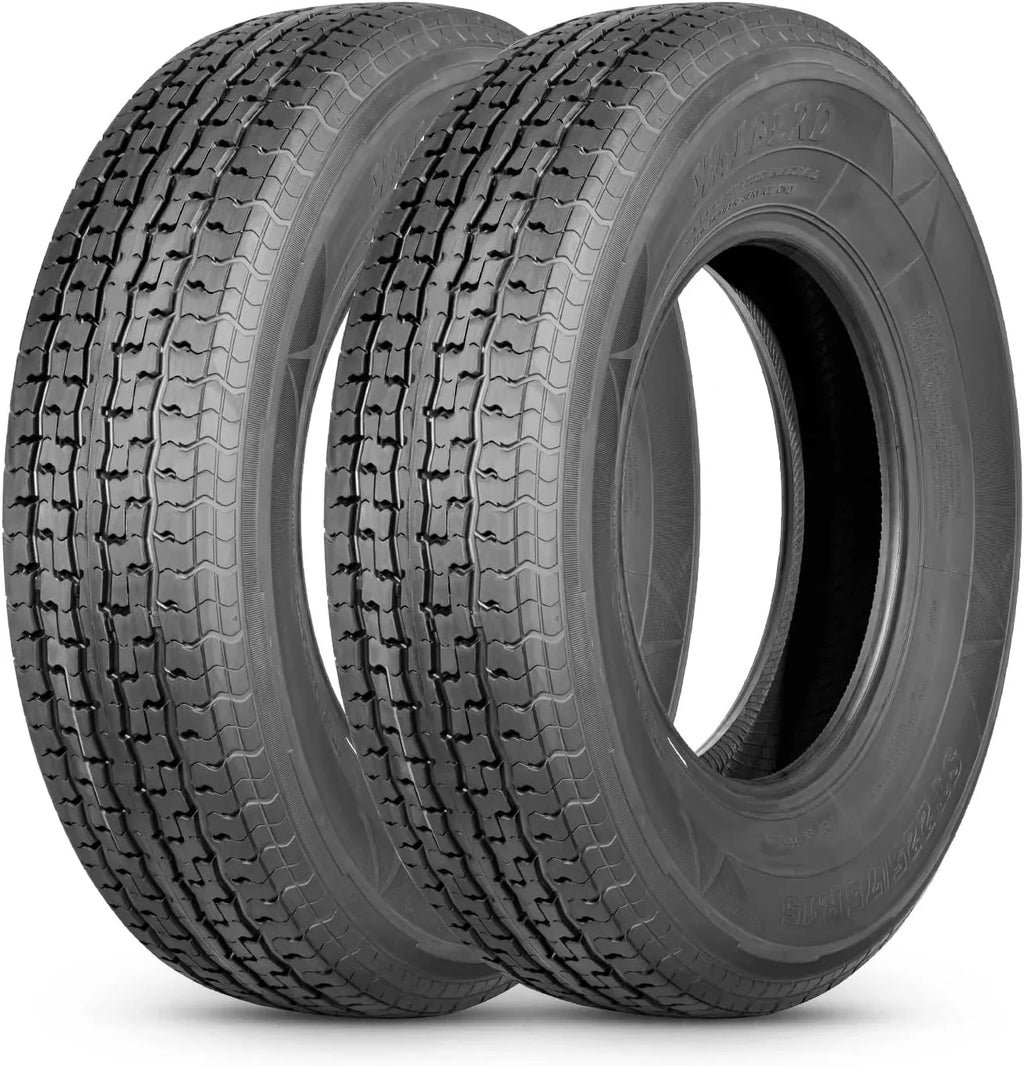 Duty condition Tires Trailer Radial 75 ST225/75R15 225 15 all-road Trailer Improve E Range Heavy Tires Traction 2 in Set 10PR Load