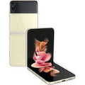 5G Cream Unlocked Good) Samsung 128GB 3 (Refurbished: Smartphone Galaxy Z Pre-Owned F711U Flip