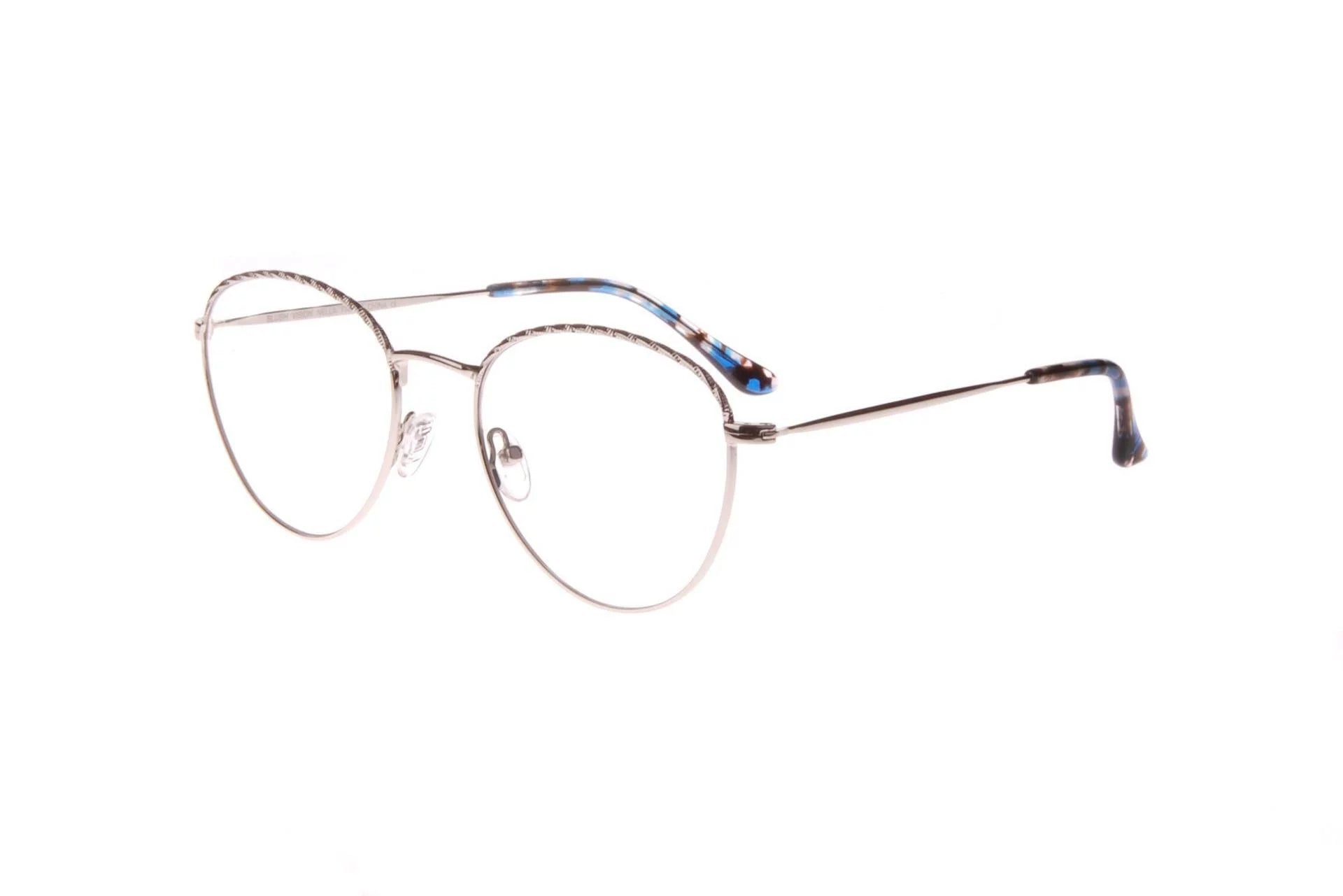 Eyeglasses Inspired NELLA 52mm Case New Silver BLUSH Designer with