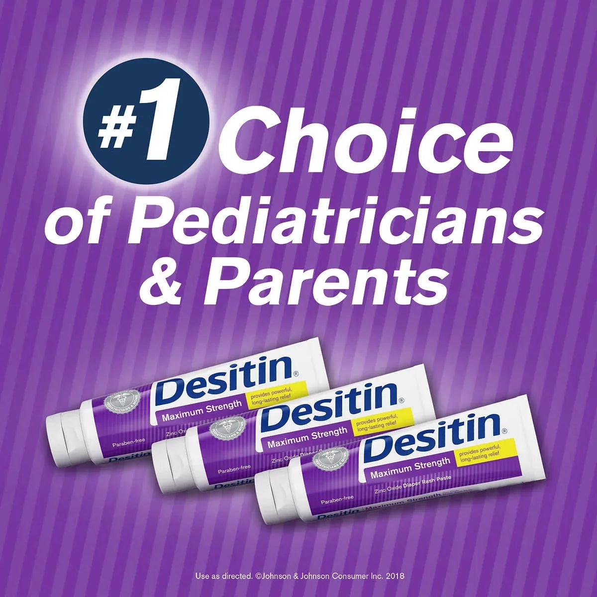 Original Maximum 3 Rash Diaper Paste, Baby Strength Desitin pk./4.8 oz.
