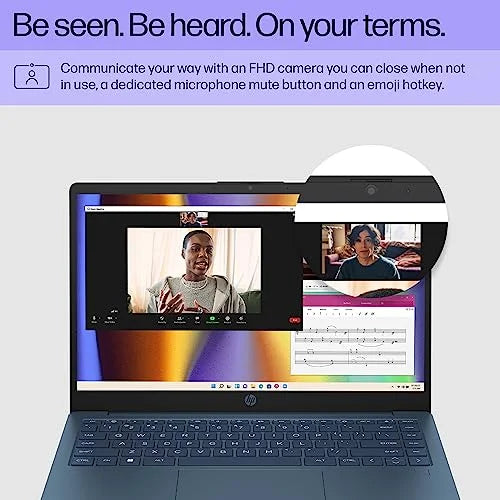 Generation Intel (2023) Iris 13th 11 GB Core 8 Display, FHD 512 Xe GB Graphics, inch 14 RAM, SSD, Laptop, 14-ee0010nr i5-1335U, Intel HP Windows Home,