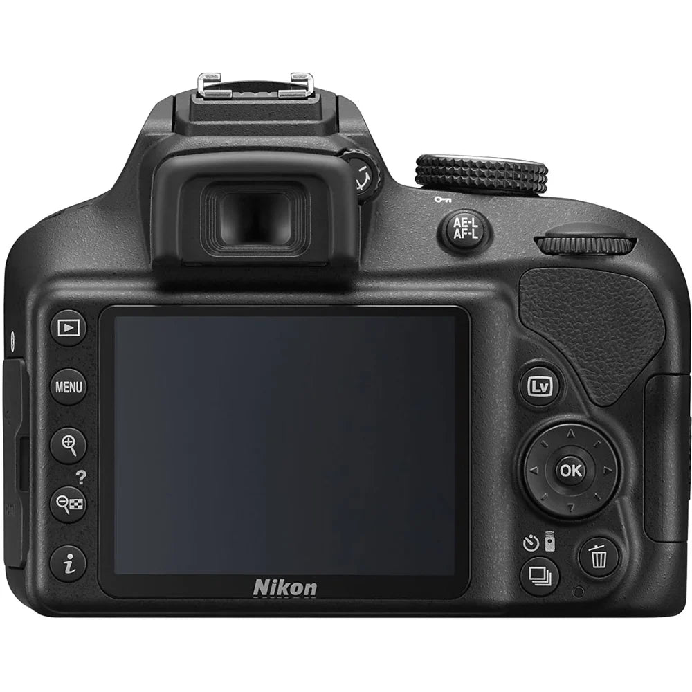 MP Restored D3400 18-55mm VR with Camera 1571B Nikon Kit (Black) 24.2 (Refurbished) DSLR Lens