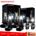 white Kit 2001 6X Tahoe 2002 Silverado Bright 2000 For 6000K Chevy 2000-2006 Headlights Super 1999 Bulbs LED Lights