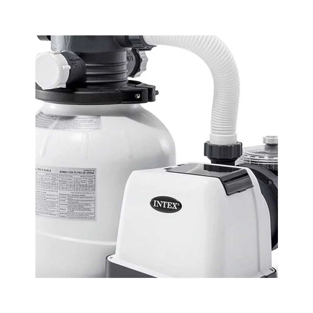Skimmer & Filter Sand Maintenance Intex GPH Pool 2100 Kit, Deluxe Pump, Pool