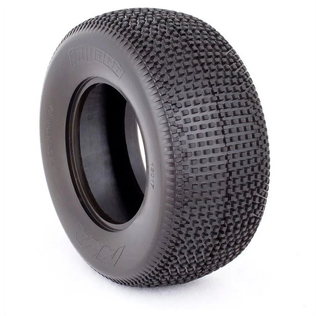 13017QR Racing SC 1/10 AKA 2 Insert SSLW Red Tire Wide w/ Impact