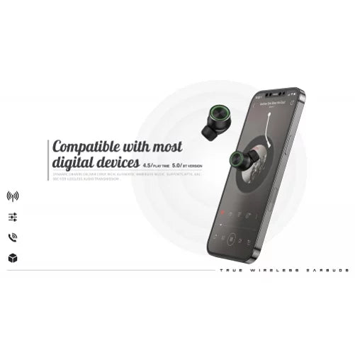 Sound - PRO REVVL Mic Stereo True Wireless Charging PRO REVVL 5G Phone Earphones Headset 6 Earbuds B8Z TWS Wireless With 5G Case for 6 Hands-free Hi-Fi Compatible Headphones T-Mobile