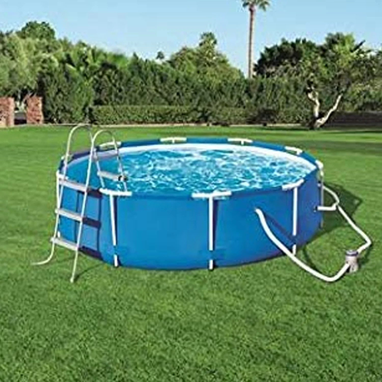 Ground Above with Bestway 330 Pool Plug 58511E-BW inflatable Gallon GFCI Pump Flowclear